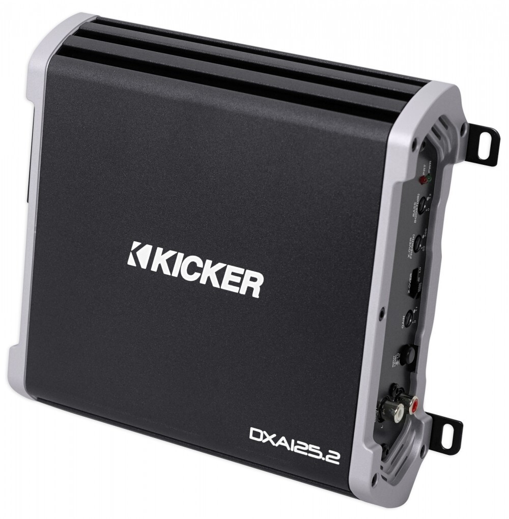 ■USA Audio■ Kicker DXA125.2（43DXA1252) 2ch Max.250W キッカー_画像1