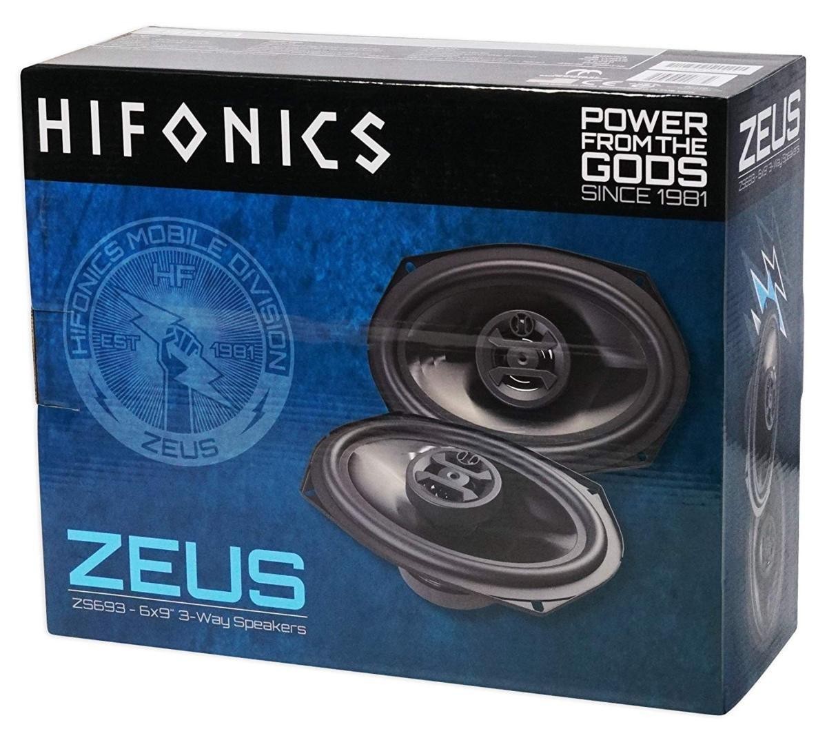 ■USA Audio■ HIFONICS ZS693 15.2x22.8cm (6x9インチ) 3-Way Max.400W ハイフォニックス_画像7