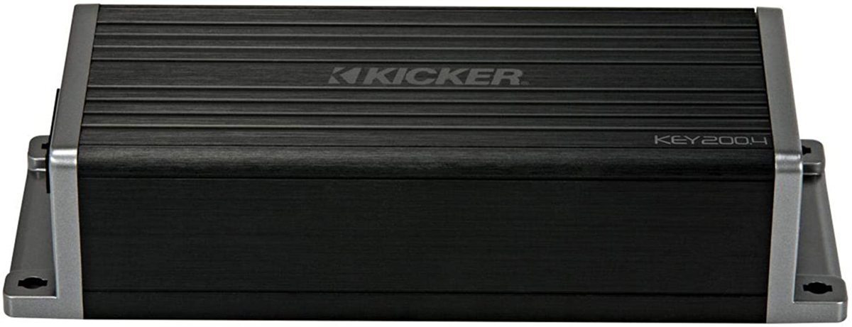 ■USA Audio■ Kicker KEY200.4 (47KEY2004) 超小型 4ch プロセッサ一体 KEYスマートアンプ キッカー_画像5