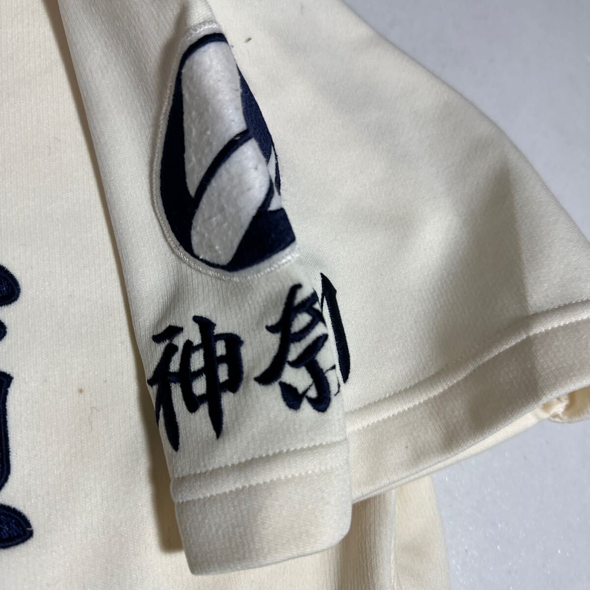 五領ヶ台高校 野球部 ローリングス rawlings 刺繍ロゴ ユニフォーム Oサイズ_画像7