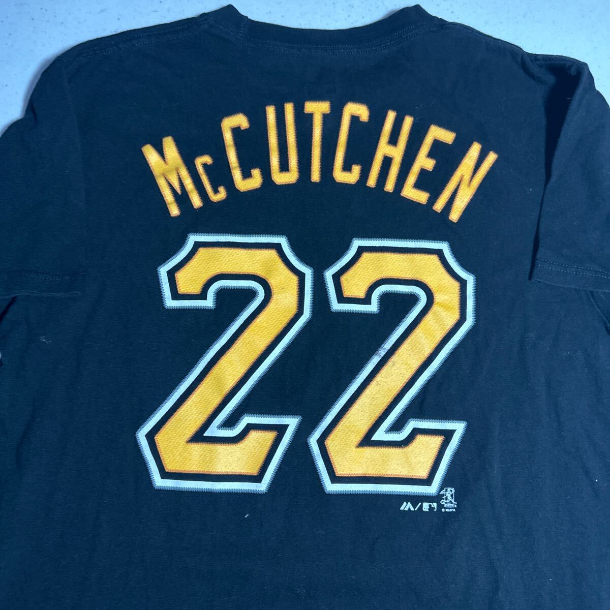ピッツバーグ・パイレーツ Pittsburgh Pirates メジャーリーグ #22 アンドリュー・マカッチェン majestic Tシャツ Mサイズの画像8