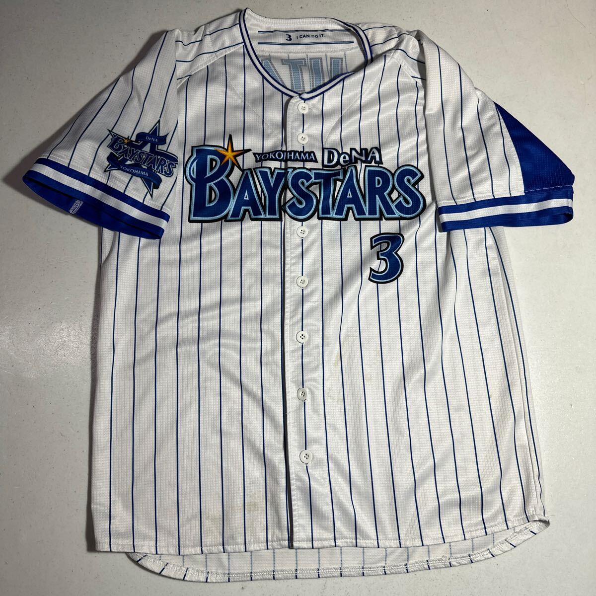 横浜DeNAベイスターズ dena baystars オフィシャル official ユニフォーム Lサイズ_画像1