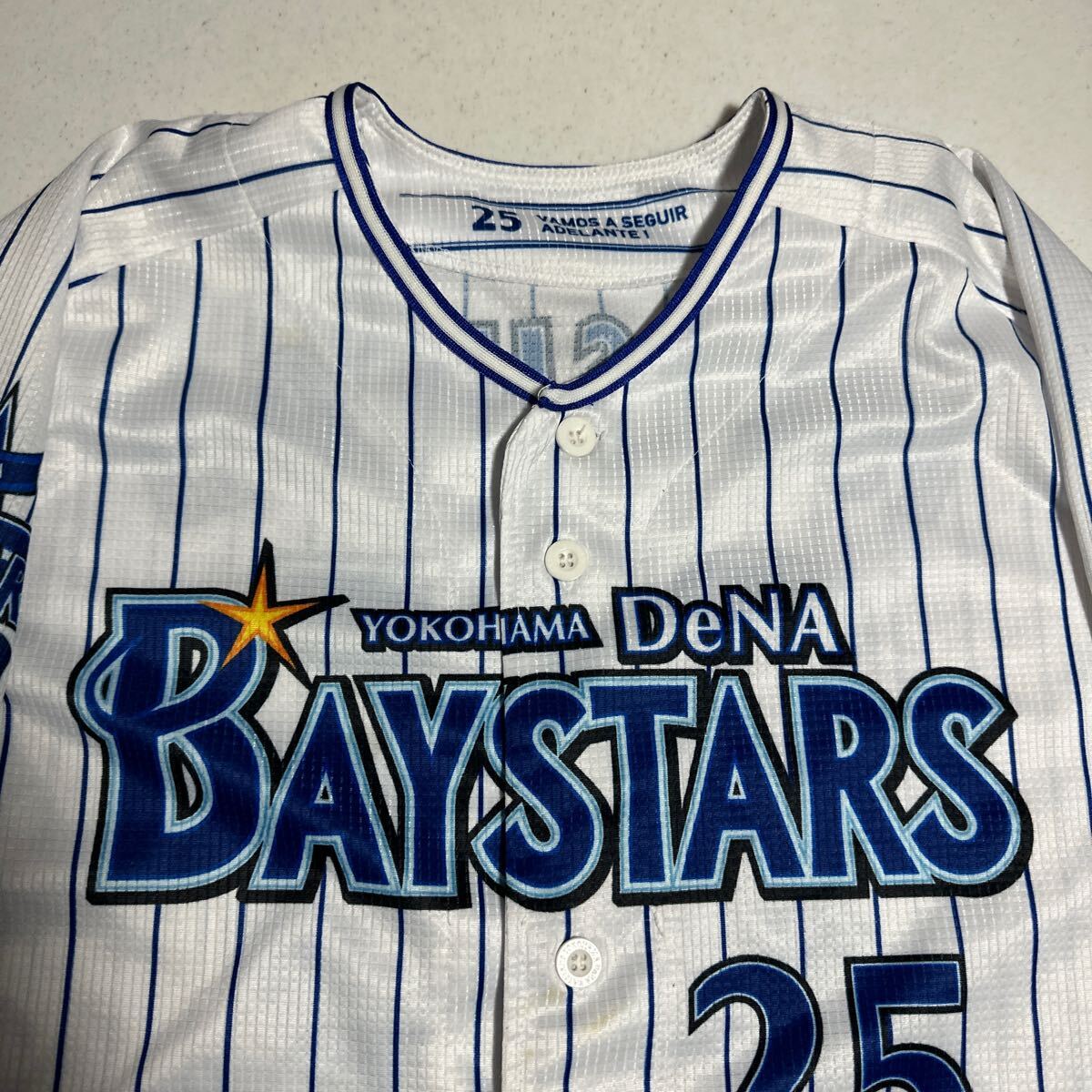 #25 筒香嘉智 横浜DeNAベイスターズ dena baystars オフィシャル official ユニフォーム_画像9