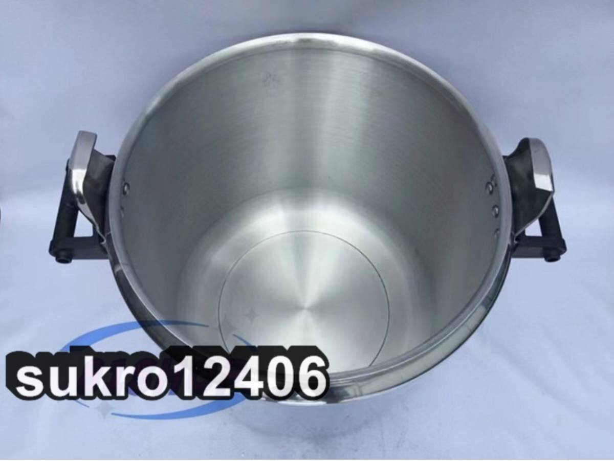 品質保証 業務用圧力鍋 アルミニウム 大 プロ仕様 45L ラーメン 品質保証 業務用圧力鍋 アルミニウム 大 プロ仕様 45L ラーメン