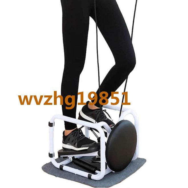 ステッパー ダイエット 静音 足踏み健康器具 サイドステッパー 昇降運動 腰ひねり運動 有酸素運動 室内 トレーニング 耐荷重150kg_画像1