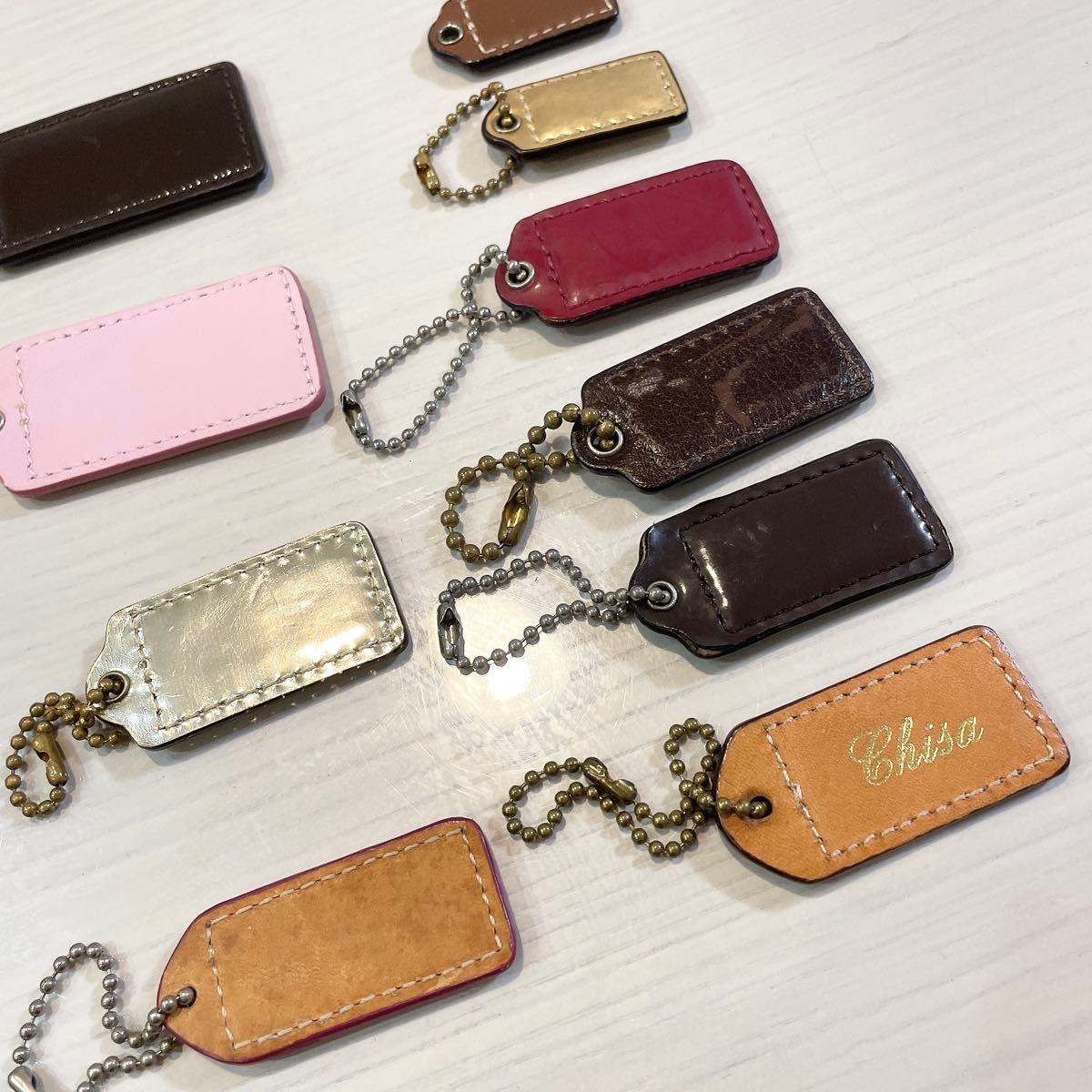 【COACH】 コーチ チャーム キーホルダー プレート　まとめ　セット