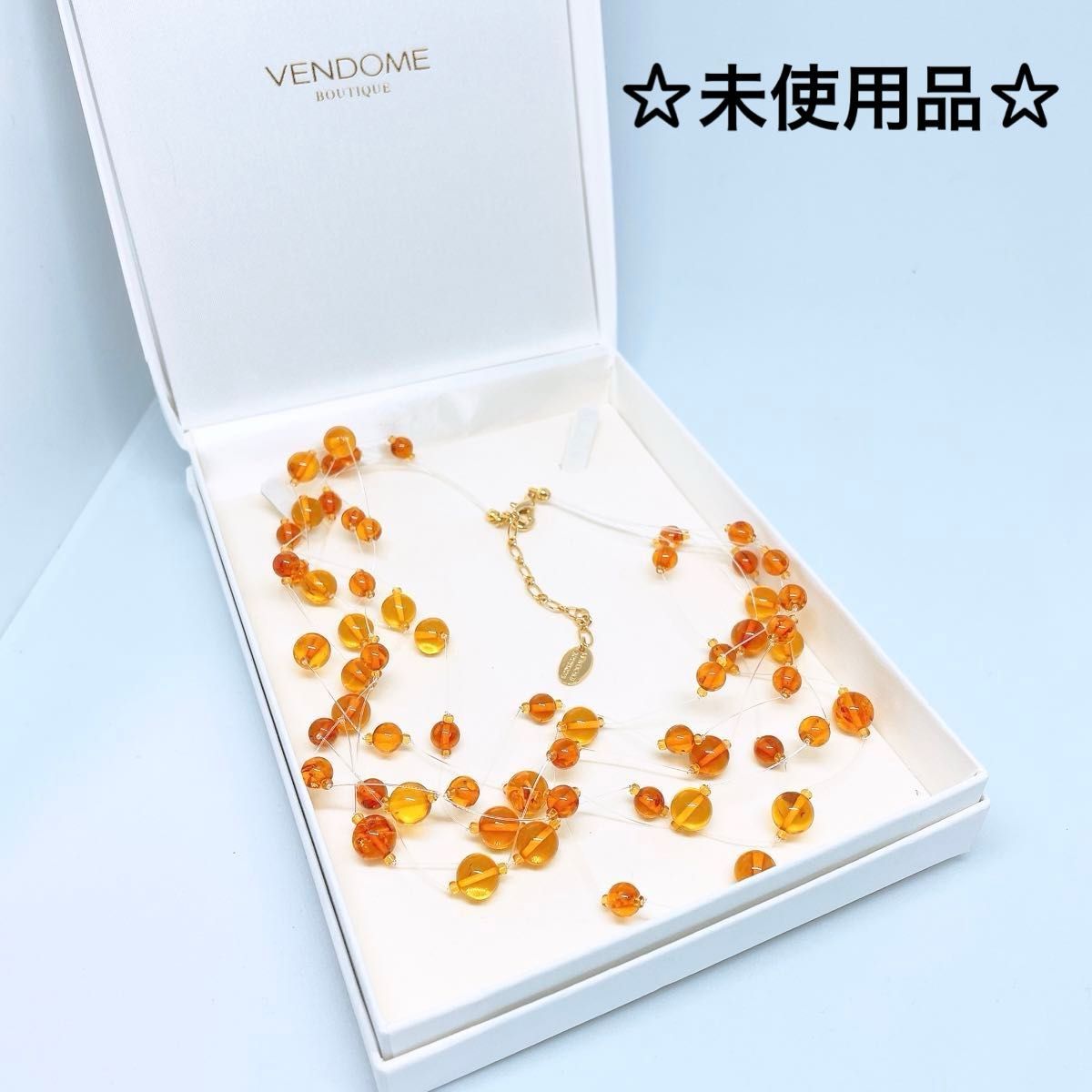 ☆未使用品☆【VENDOME BOUTIQUE】 ヴァンドームブティック ネックレス アクセサリー 