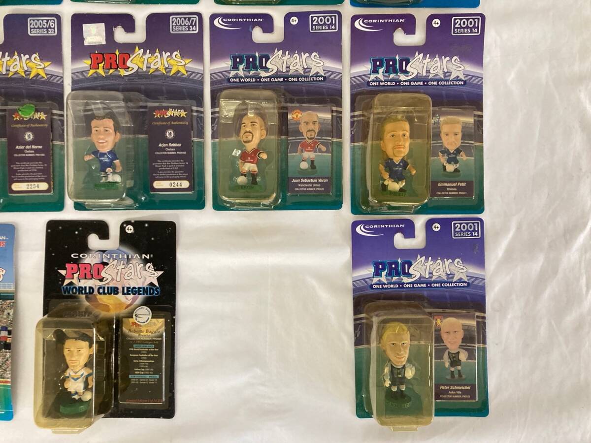 B◆未開封◇CORINTHIAN HEAD LINERS WORLD STARS 98 PROstars 2001-2004/5 WORLD CLUB LEGENDS など SOCCER サッカー フィギュア大量まとめ_画像9