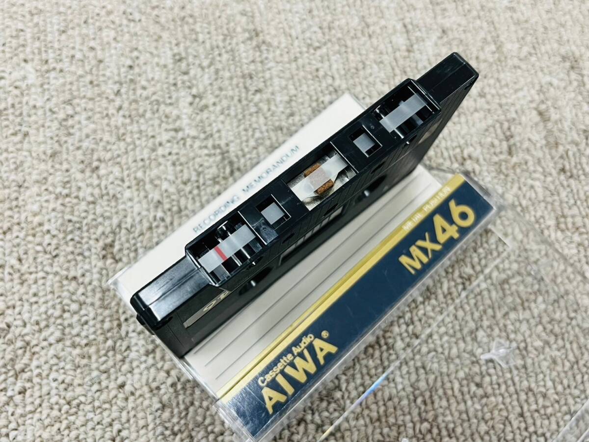 B* unused AIWA METAL POSITION MX46 Aiwa cassette tape metal tape MADE IN JAPAN*