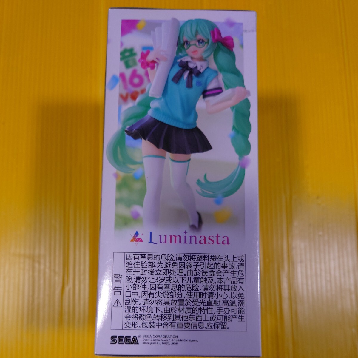 初音ミクシリーズ Luminasta “初音ミク 16th Anniversary“ ぶーた Ver.（箱痛み・写真あり）の画像4