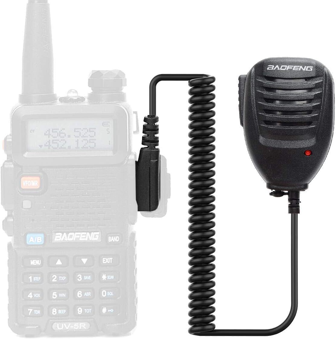 ★★スピーカーマイク　手持ち　トランシーバー/アマチュア無線機に対応 UV-5R UV-5RE UV-5R Plus GT-3TP GT-5TP H-777 BF-888S_画像5