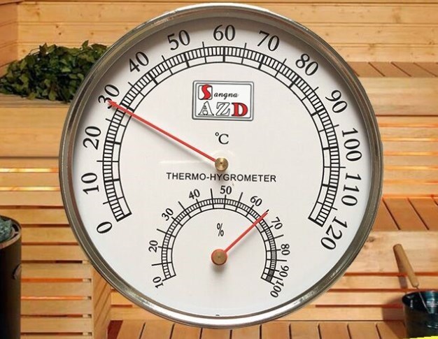 * бесплатная доставка *[16ZA] термометр-гигрометр палатка sauna салон подвешивание ниже класть type орнамент 