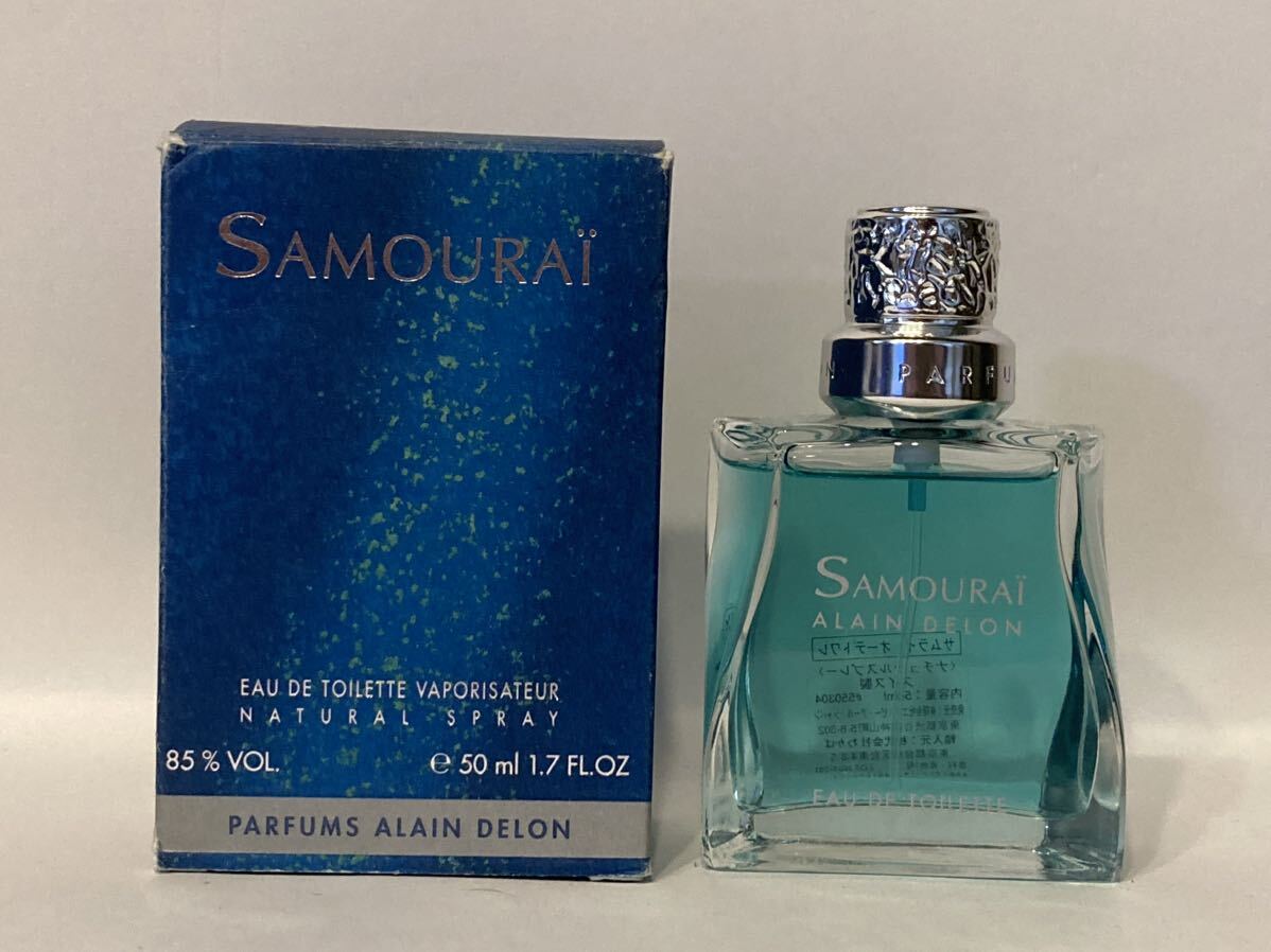 I4C244* Alain Delon ALAIN DELON Samurai SAMOURAIo-doto crack EDT perfume 50ml