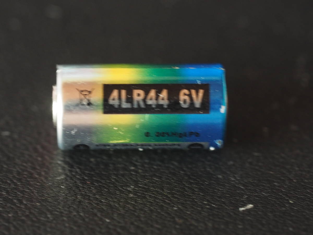 ★新入荷【即決送料120円】1個153円 6V 4LR44 アルカリ電池 カメラ用 プチアボ・スプレートレーナー用 ★_画像2