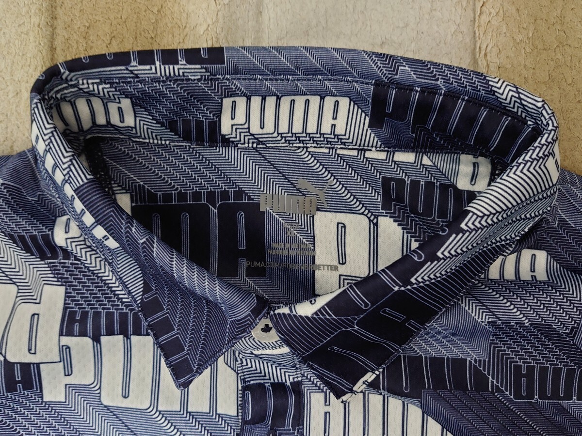 完売品 未使用品☆プーマ ゴルフ PUMA GOLF 3Dグラフィックポロシャツ XL☆の画像2