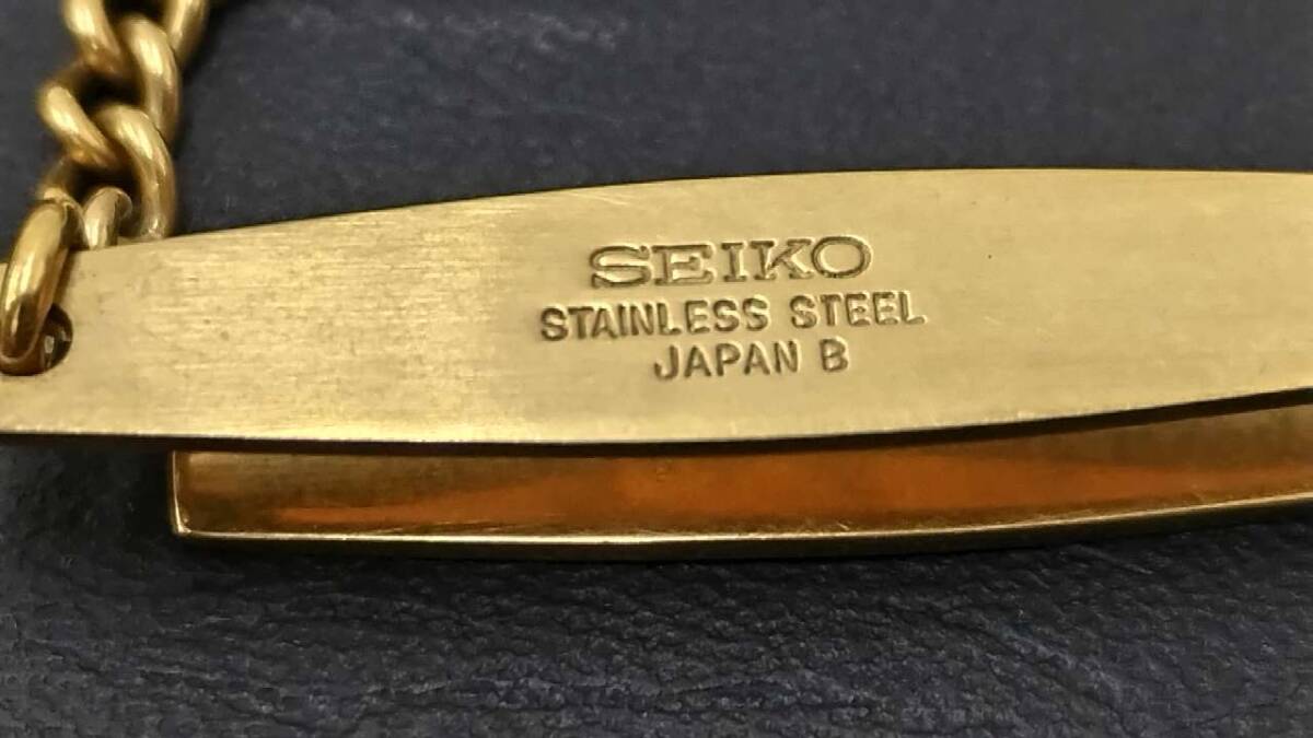 SEIKO セイコー 懐中時計 クォーツ おまとめ2個 ポケットウォッチ ゴールド 7N21-0A00・8N41-0010 ※動作未確認 ジャンク扱い【保管品】_画像5