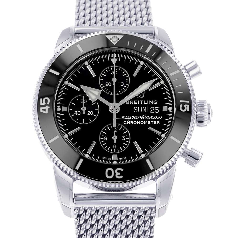 Breitling Super Ocean Heritage II Хронограф 44 A13313121B1A1 Black Dial