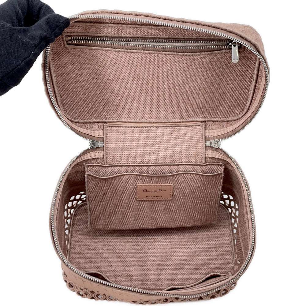  Christian * Dior ручная сумочка DIORTRAVEL vanity Large S548VWRA сумка [ безопасность гарантия ]