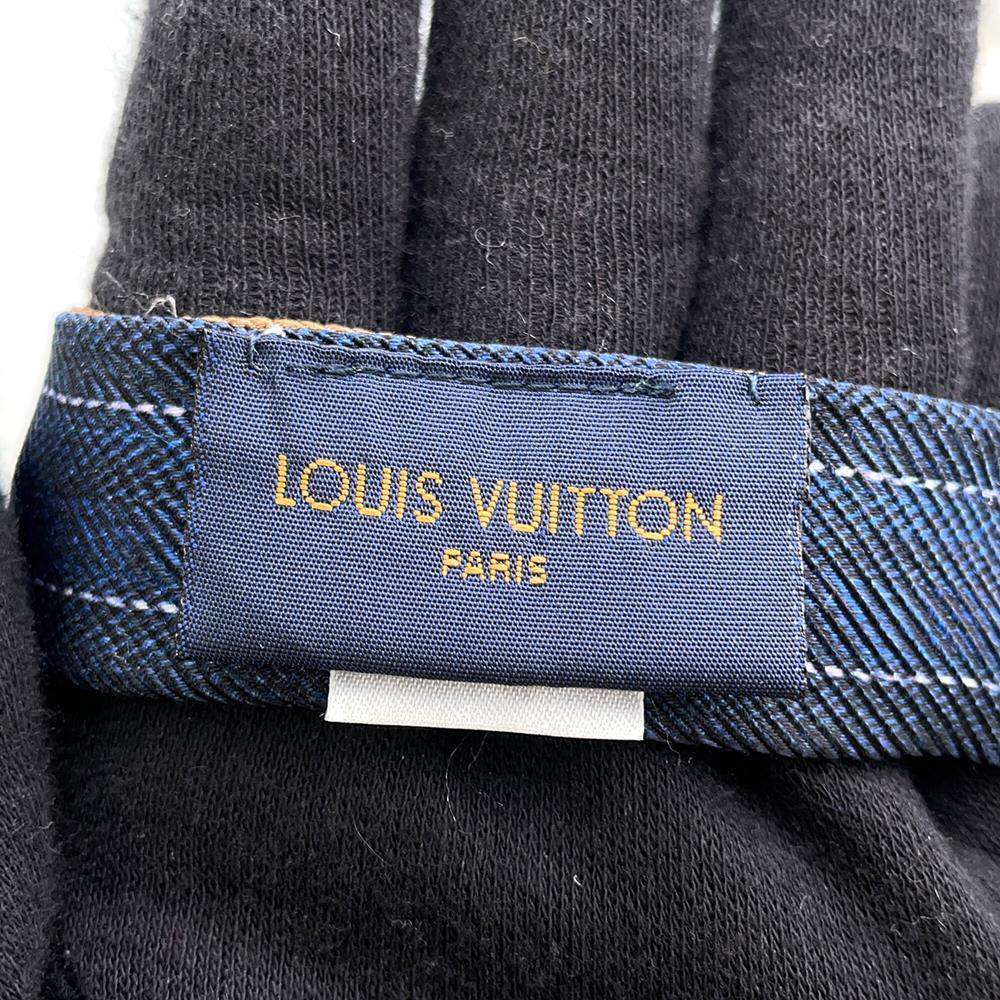 ルイヴィトン スカーフ モノグラムパターン バンドー 3D シルク M76931 LOUIS VUITTON 【安心保証】_画像7