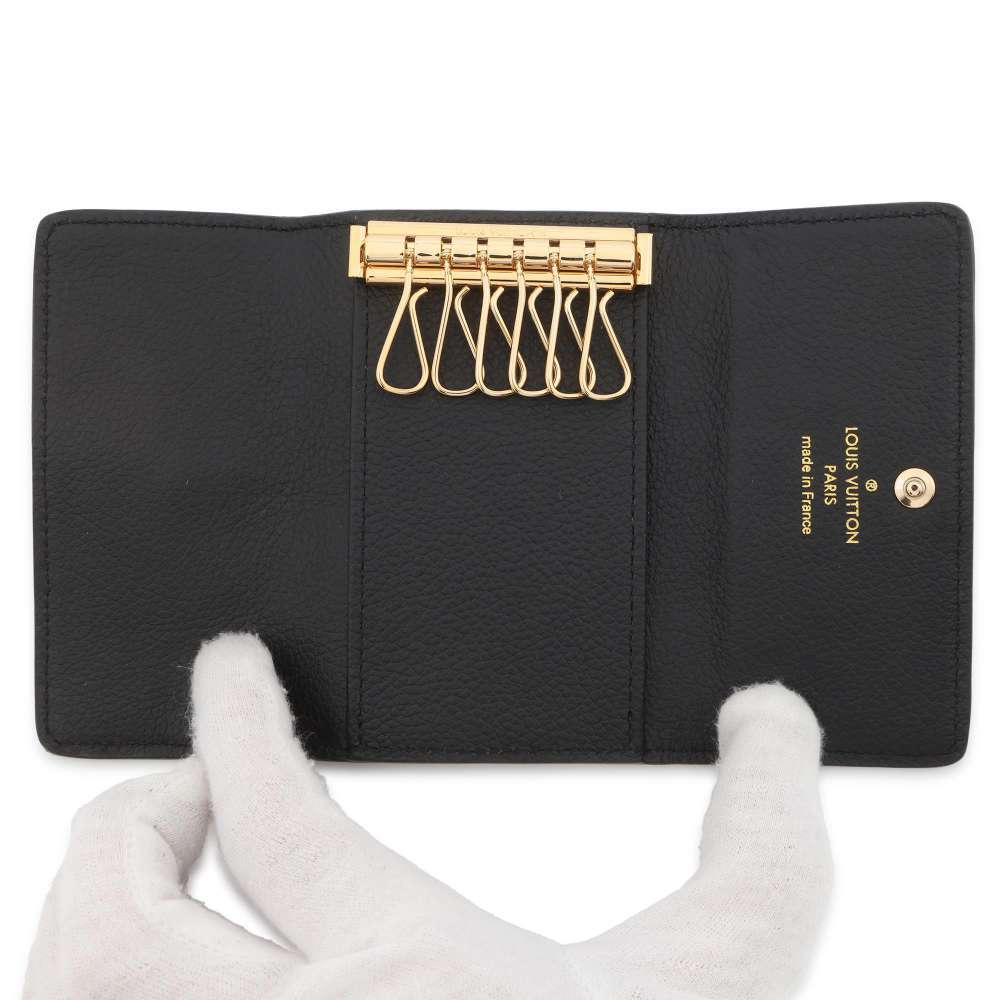  Louis Vuitton key case monogram * Anne plan to6 ream key case myurutikre6 M64421 black black [ safety guarantee ]