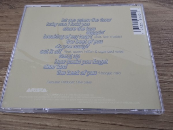 Andrea Martin/アンドレア・マーティン『The Best of Me/ザ・ベスト・オブ・ミー』CD【歌詞付】Lauryn Hill/Queen Latifah/Organized Noise_画像2