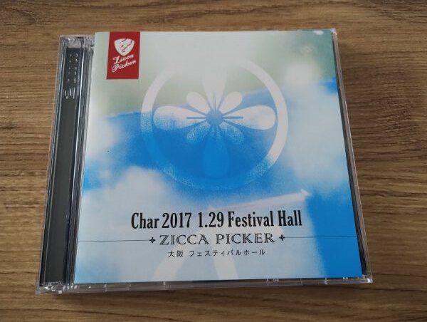Char / チャー『ZICCA PICKER 2017 VOL.1 LIVE IN OSAKA』CD2枚組 /ライヴ/大阪フェスティバルホール/2017.1.29/Pink Cloud/Psychedelix_画像1