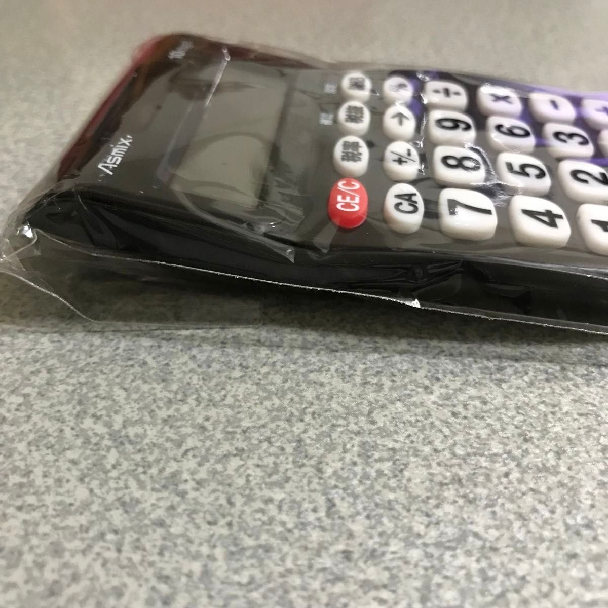 アスカ　ビジネス電卓ポケット C1009BK 黒2電源 オートパワーオフ機能　税計算　早打ちコンパクト　Asmix