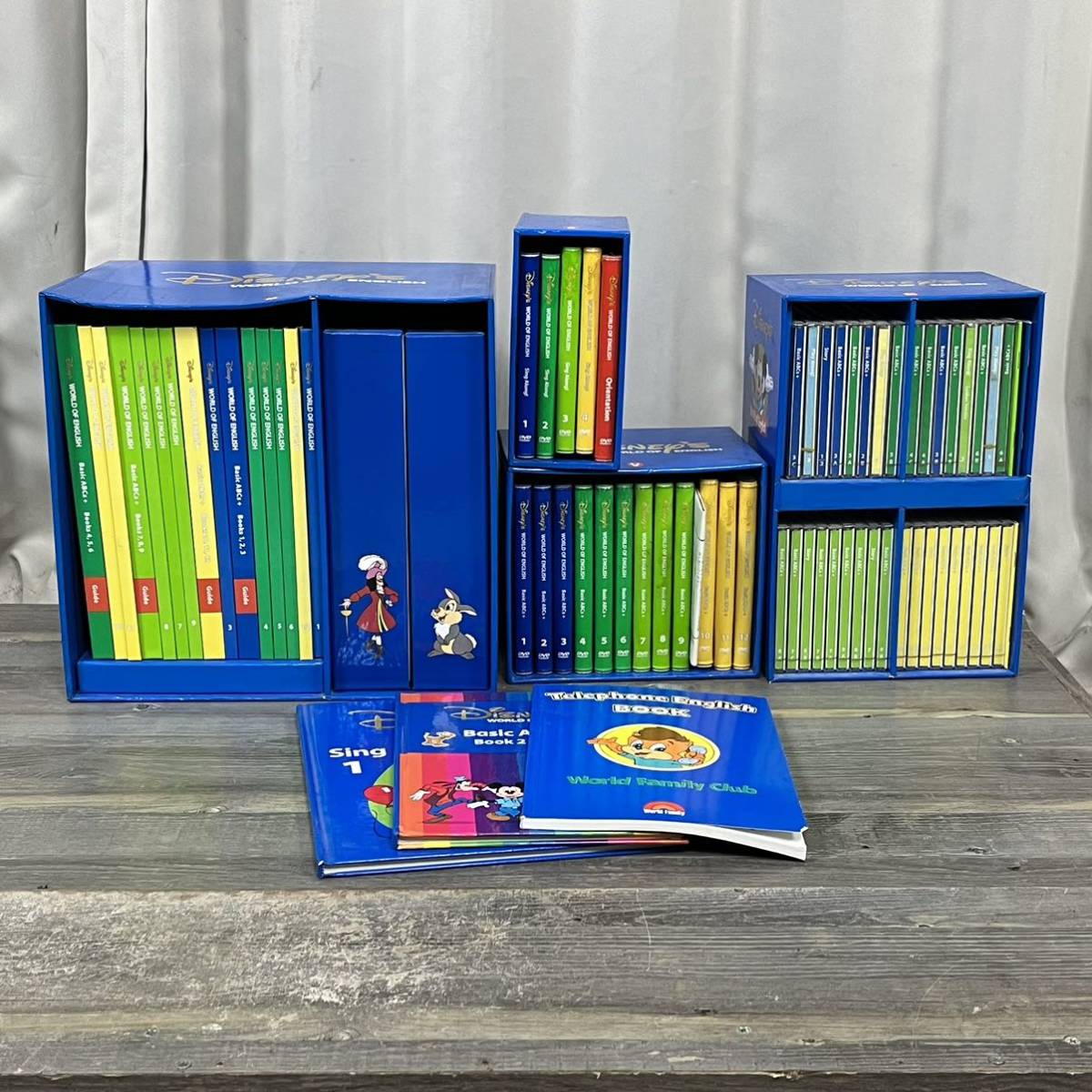 独特の上品 ディズニー英語システム 7050 Basic 英語 DVD&CD&テキスト ABCs+ 子ども英語