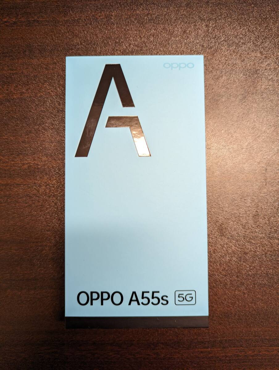 未使用　OPPO A55s SIMフリー　ブラック_画像2