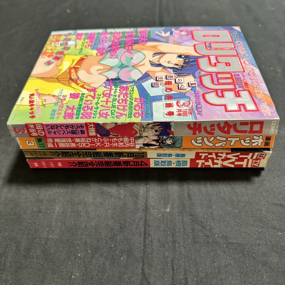 roli Touch hot pants TV guide lady's comics manga 1990 year 3 month number together 