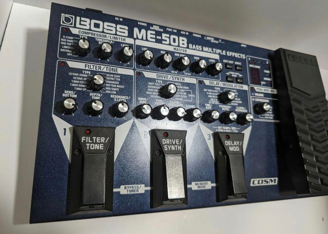 【希少】BOSS ベース用マルチエフェクター ME-50B 【廃盤品】