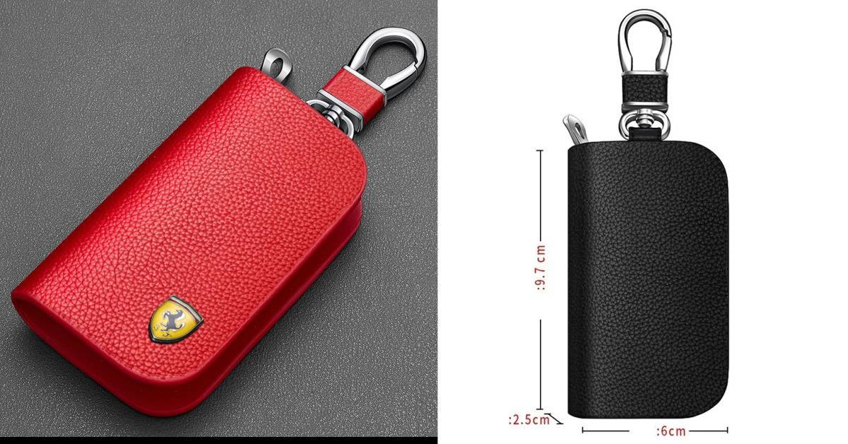  Ferrari original leather key case 