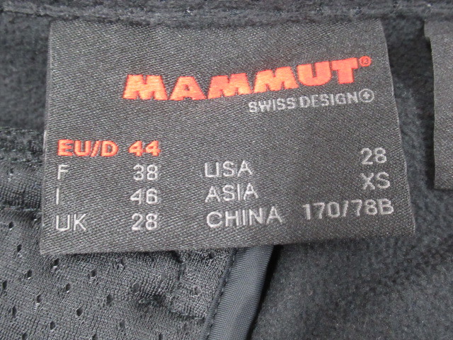 MAMMUT タトラマーSOパンツ マムート XSサイズ アウトドアウェア 034155008_画像5