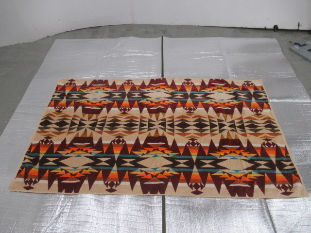 PENDLETON pen dollar ton Jaguar do bath towel oversize blanket camp sleeping bag / bedding 034127043