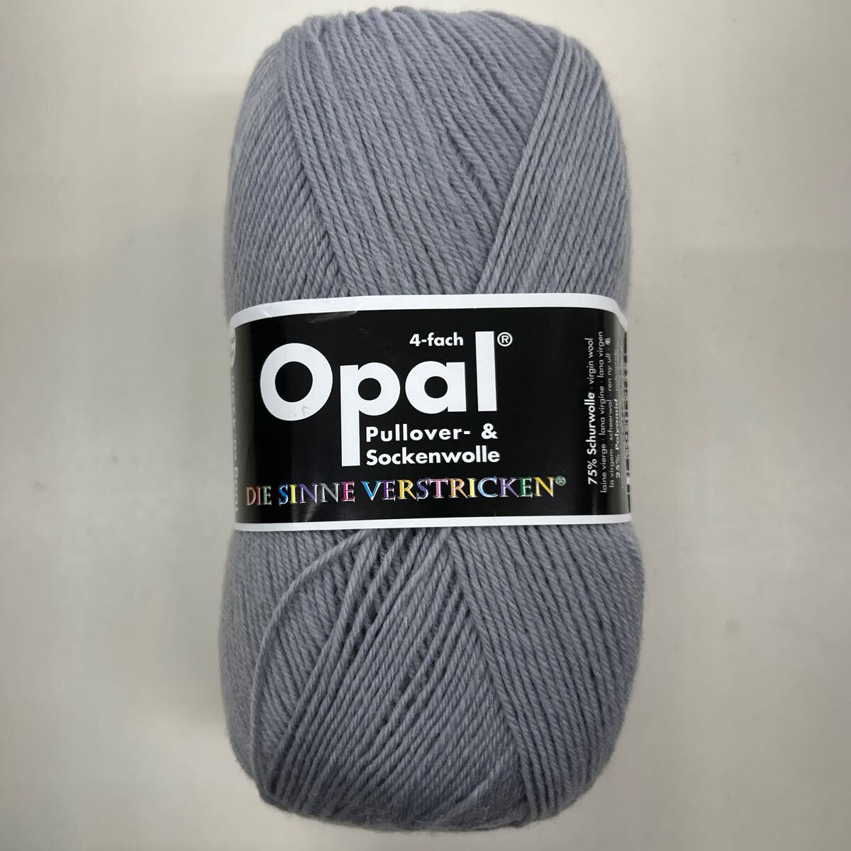 Opal UNI 単色　5193(Mittelgrau) オパール　オパール毛糸　ソックヤーン　opal opal毛糸