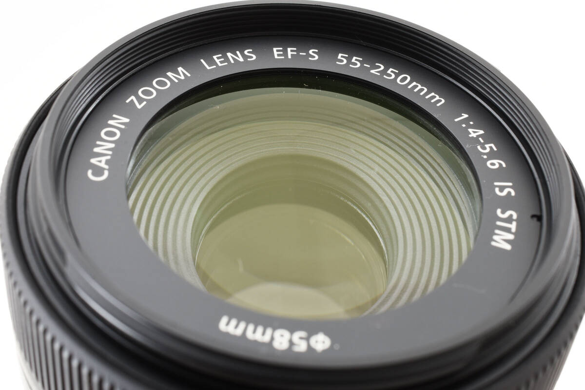 【良品】キヤノン Canon EF-S 55-250mm F4-5.6 IS STM 使用感少なめ_画像4