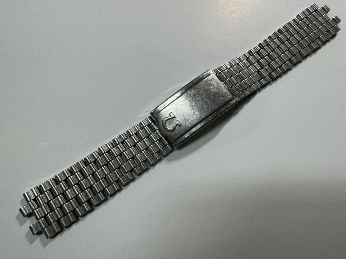 オメガ 8260 ステンレスベルト 金属ベルト　OMEGA stainless steel bracelet エンドピースなし　メンズ　180-11_画像2