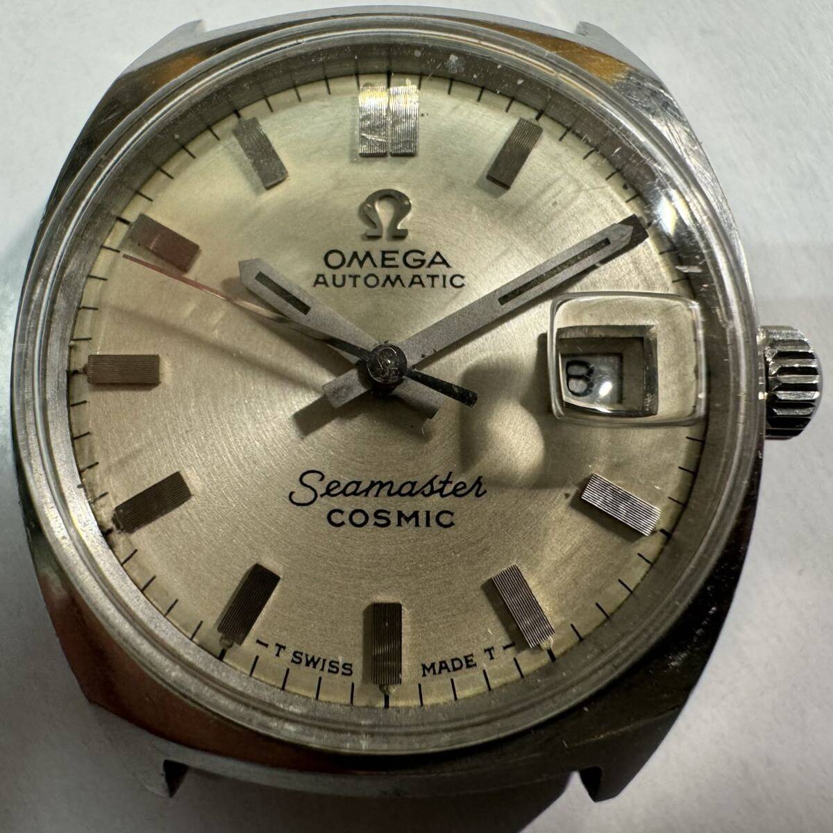 OMEGA オメガ Ω SEAMASTER シーマスター コスミック WATERPROOF 自動巻き 腕時計 566010 TOOL 102 cosmic automatic 94-2_画像1