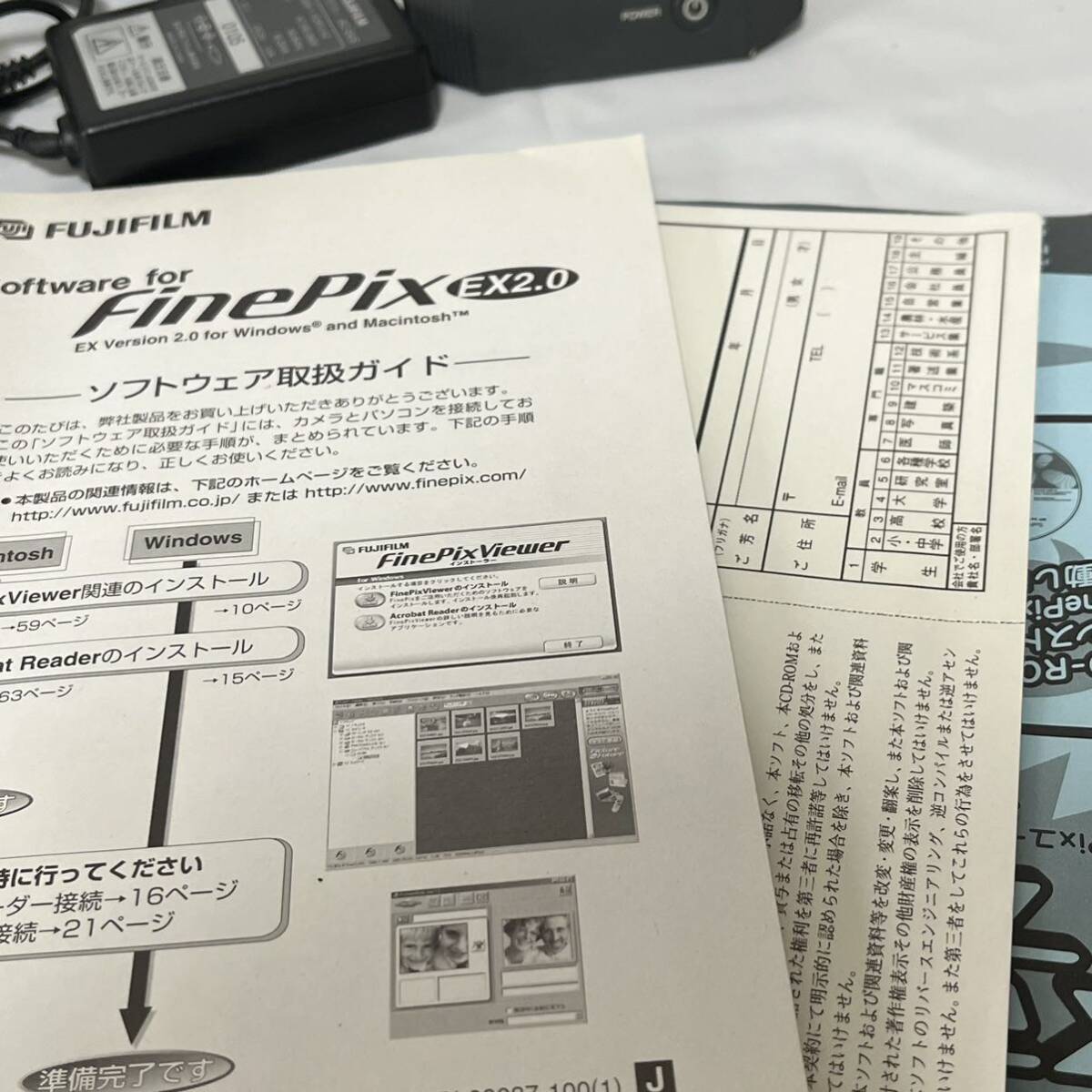 FUJIFILM FinePix 富士フイルム　FINEPIX6800Z デジカメ　中古動作品_画像9