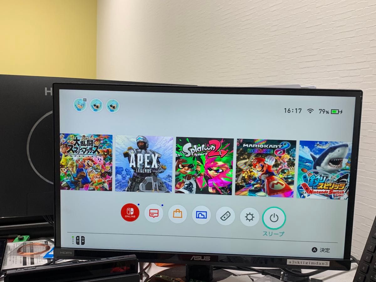 任天堂スイッチ Nintendo Switch 中古本体のみ 動作品［管理No.12308134］