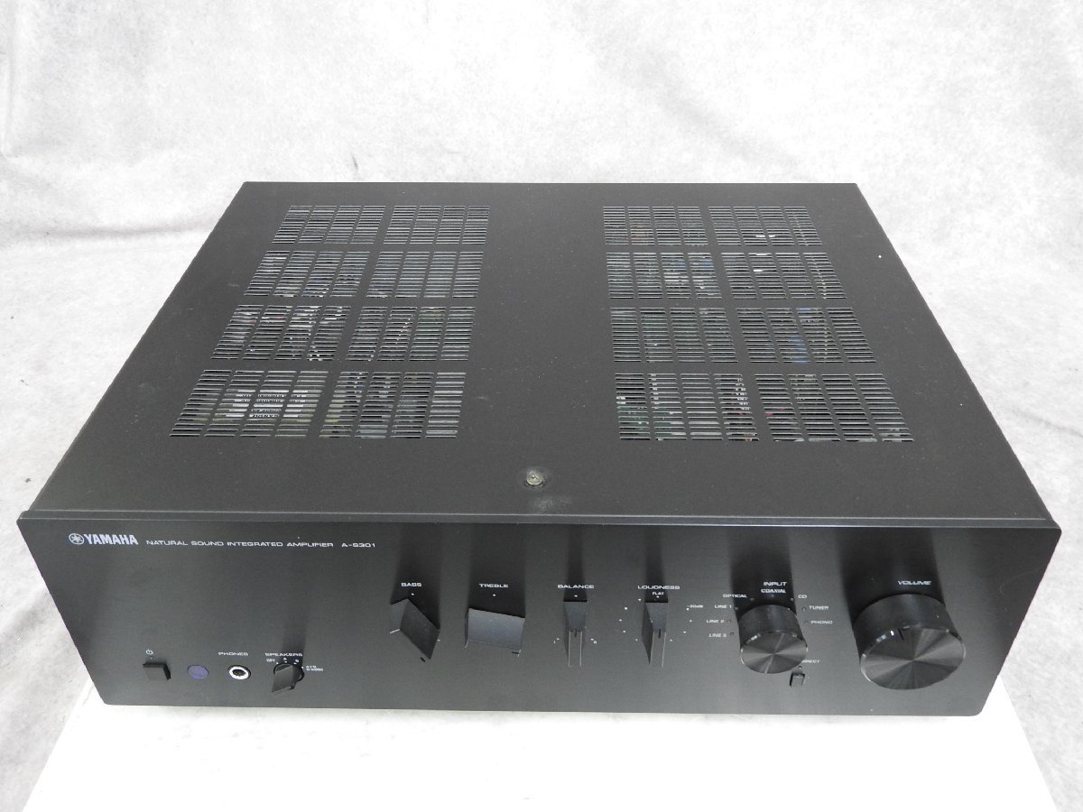 ☆YAMAHA ヤマハ プリメインアンプ A-S301 ☆中古☆_画像7