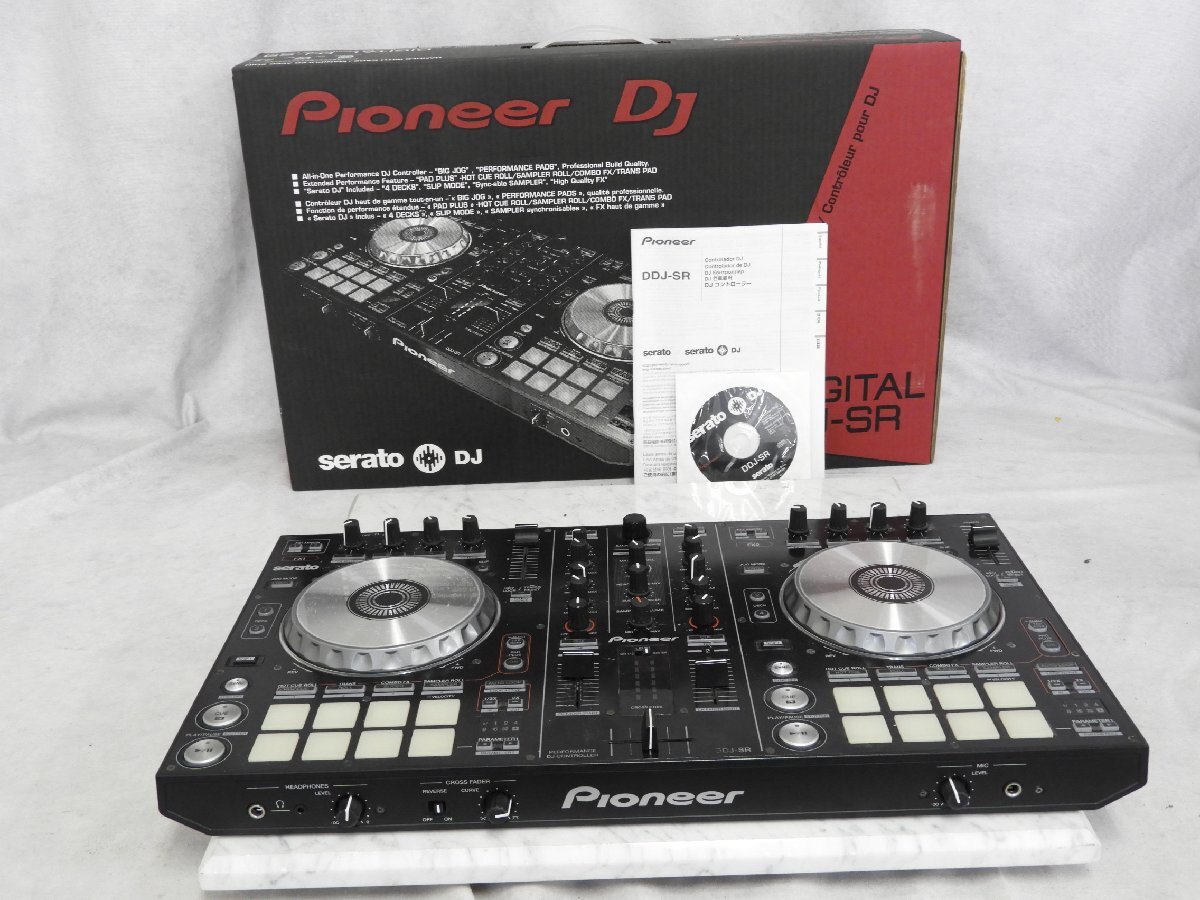 ☆ Pioneer パイオニア DDJ-SR DJコントローラー 箱付き ① ☆中古 