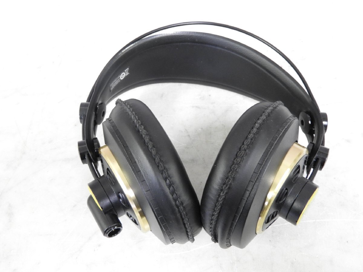 ☆ AKG アーカーゲー K240 STUDIO 55ohms セミオープン オーバーイヤーヘッドホン ☆中古☆_画像2