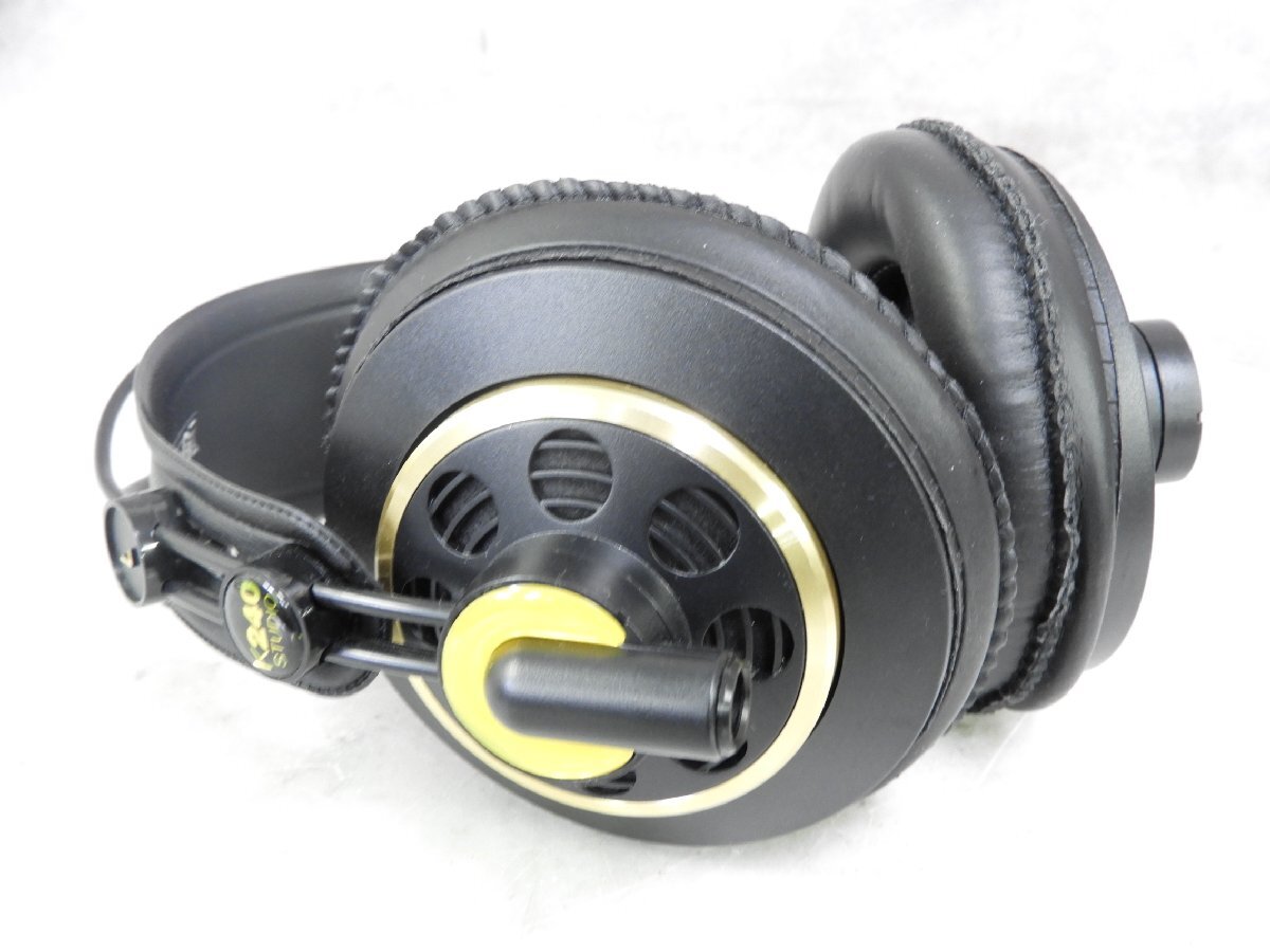 ☆ AKG アーカーゲー K240 STUDIO 55ohms セミオープン オーバーイヤーヘッドホン ☆中古☆_画像5