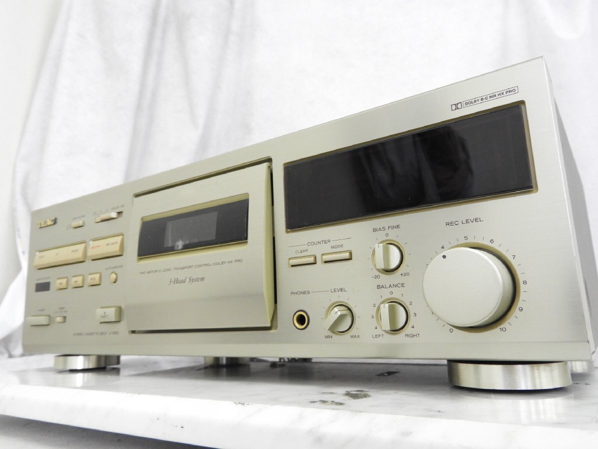 ☆ TEAC ティアック V-1050 カセットデッキ ☆中古☆の画像3
