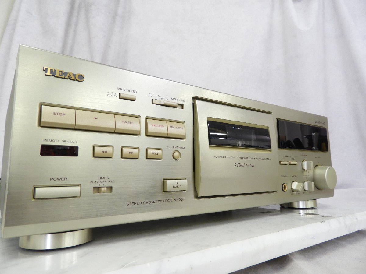 ☆ TEAC ティアック V-1050 カセットデッキ ☆中古☆の画像1