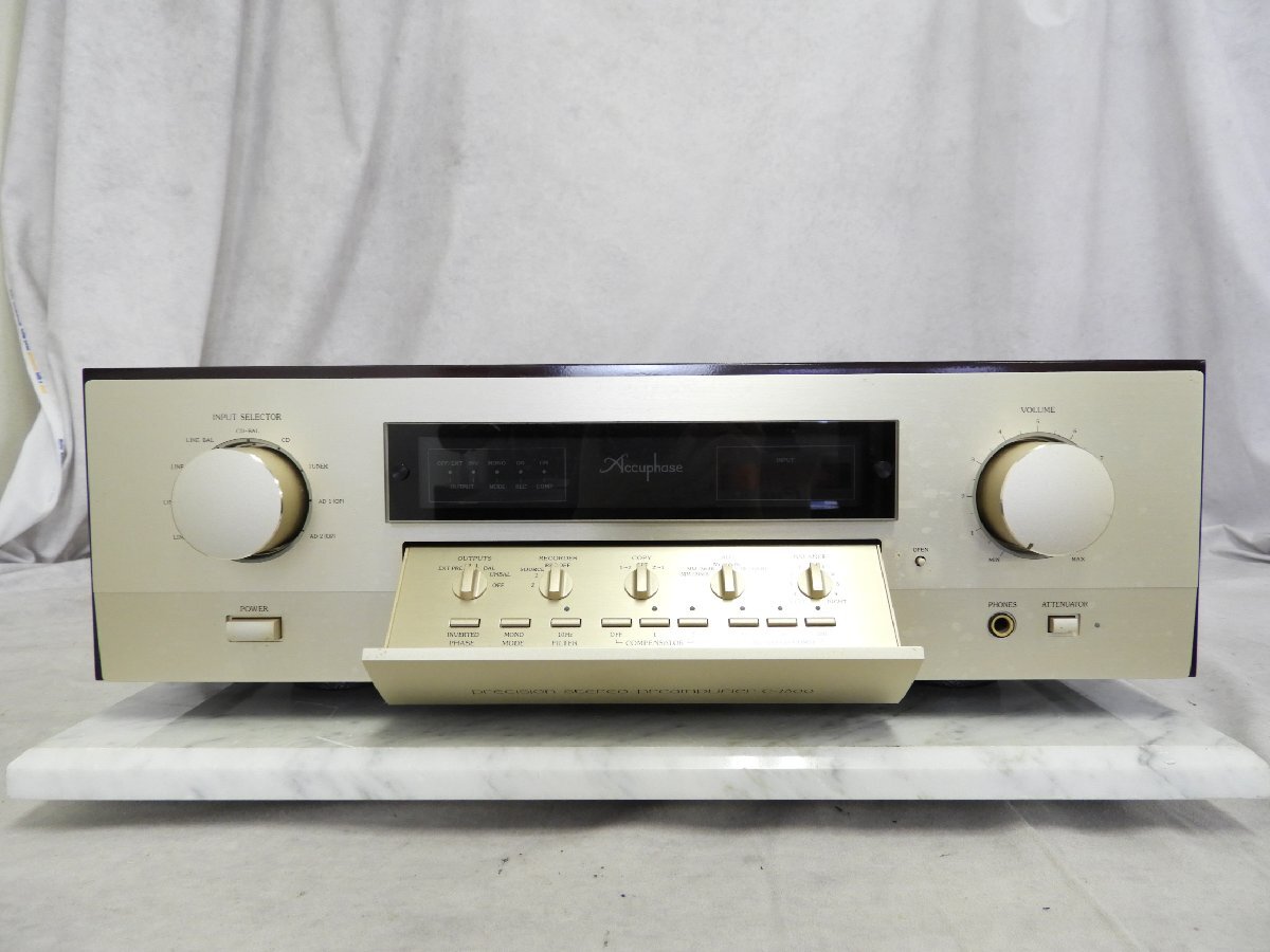 ☆ Accuphase アキュフェーズ C-2800 プリアンプ ☆中古☆の画像2