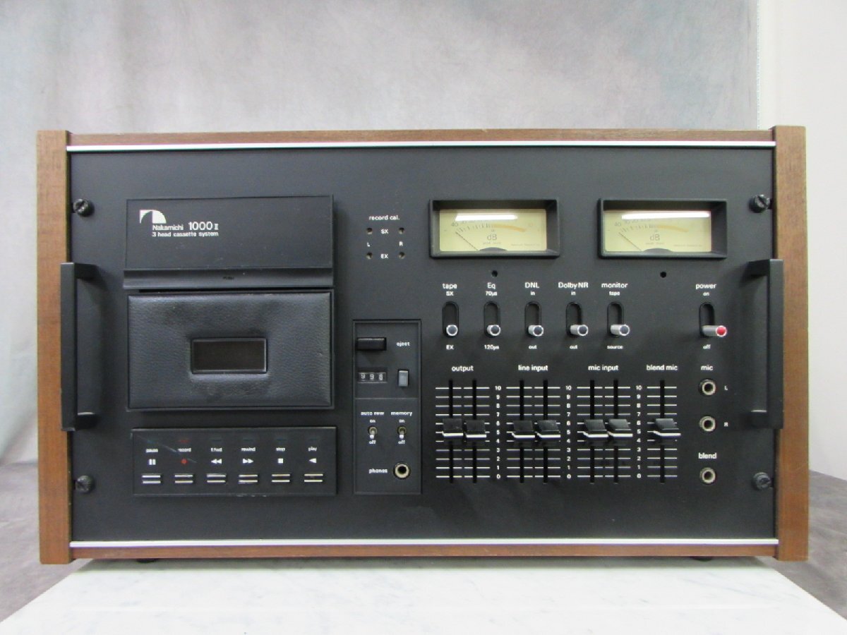 ☆ Nakamichi ナカミチ 1000II カセットデッキ ☆ジャンク☆_画像2