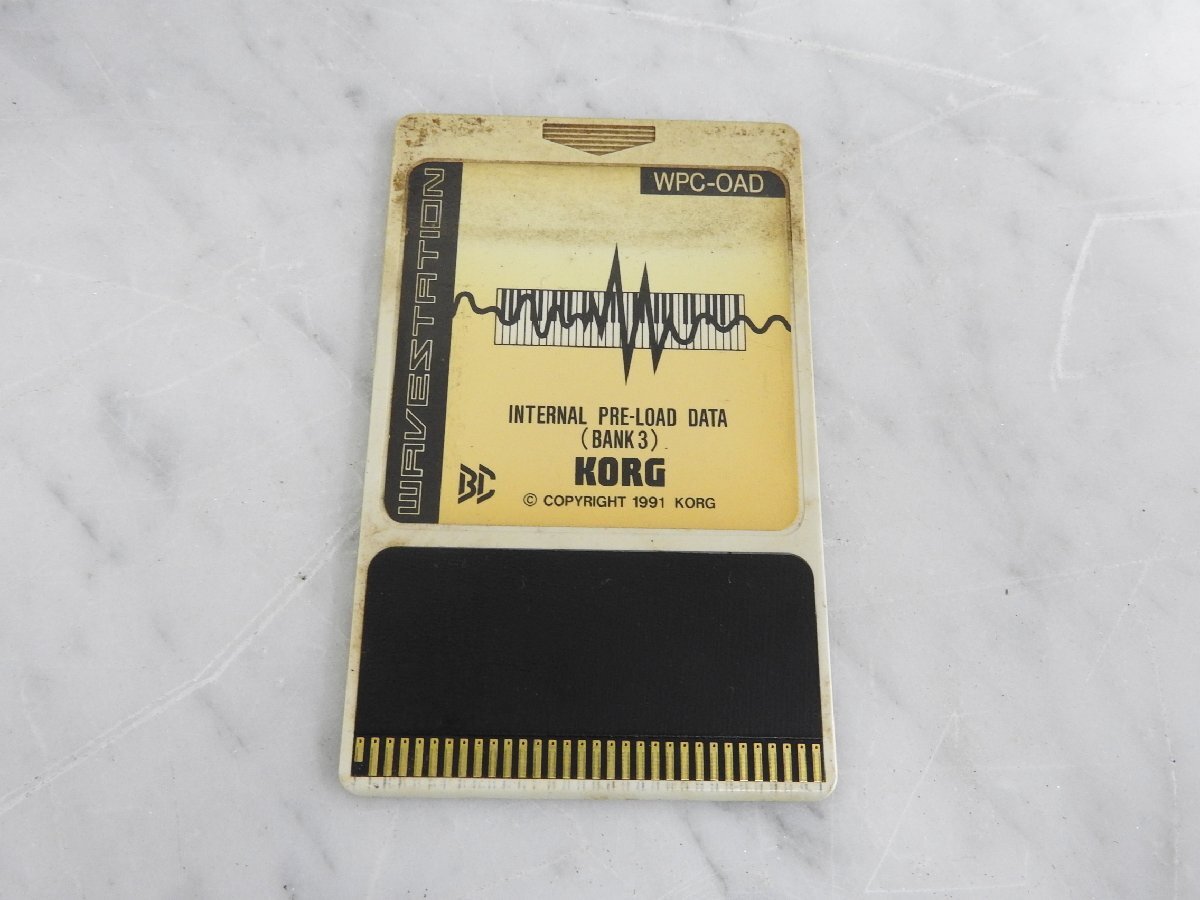 * KORG Korg Wavestation A/D WS-AD sound module * present condition goods *