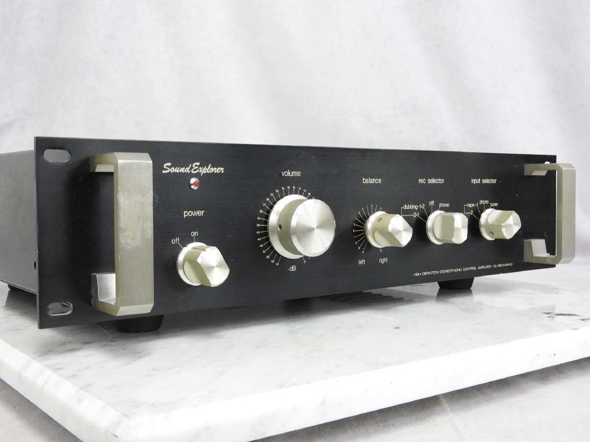 ☆Sound Explorer サウンドエクスプローラー プリアンプ EL-880 MARK II　☆中古☆_画像1